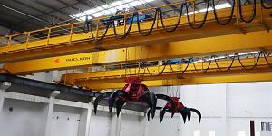 QZ Double Girder Grab Overhead Crane