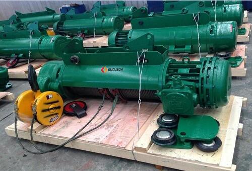HB explosion-proof steel wire rope electric hoist 