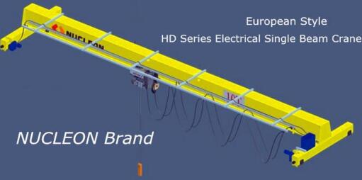 10 Ton Electric Single Girder Overhead Crane