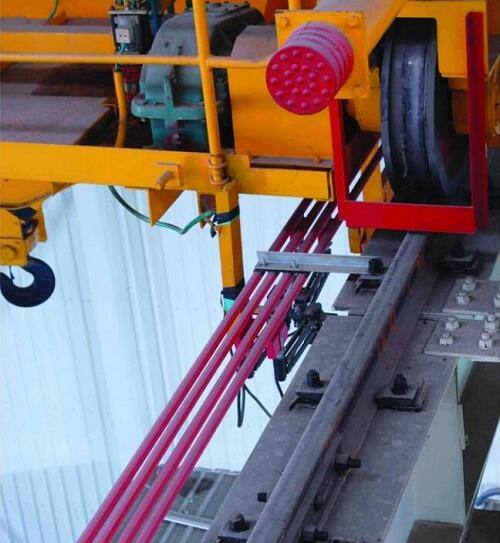 The Bus Bar Of Overhead Crane