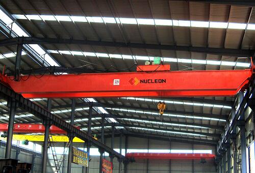 20 ton Workshop Double Beam Electric Overhead Traveling Crane