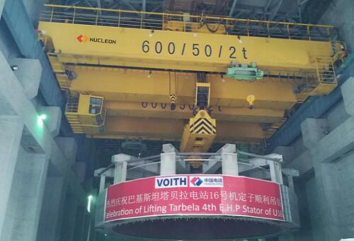 Double Girder Overhead Crane With Trolley