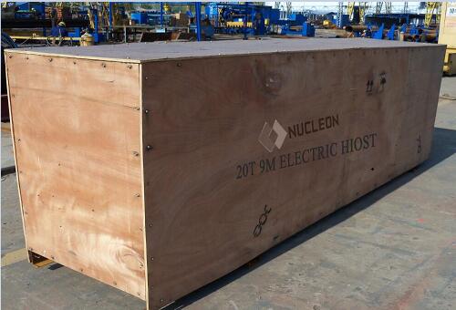 20 Ton Electric Hoist Delivery to Nigeria