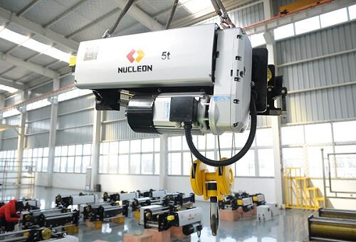 China Nucleon Crane Deliver 5 Ton Electric Hoist to Mexico