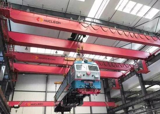 Industrial Indoor Double Girder Steel Over Head Travelling Crane