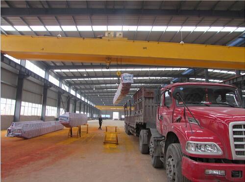 QC Double Beams Magnet Overhead Crane 50 ton