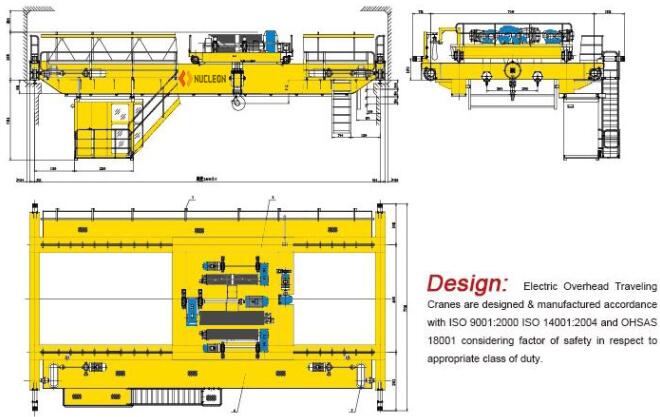 Double Girder Hook Overhead Crane