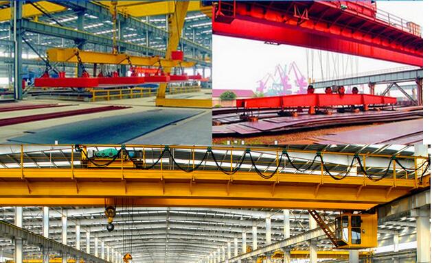 25 Ton Double Girder Electric Overhead Crane For Brazil Steel Plant