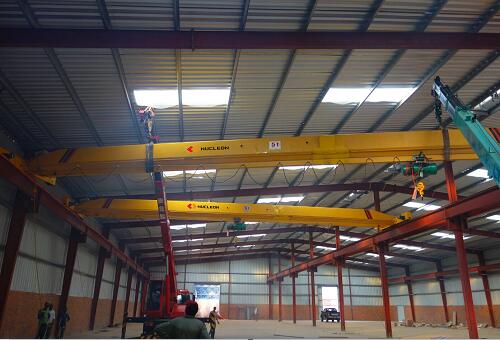 10 ton LD type Single Girder Overhead Crane from Bahrain